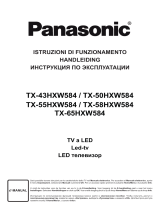 Panasonic TX43HXW584 Инструкция по эксплуатации