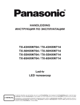 Panasonic TX50HXW704 Инструкция по эксплуатации