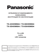 Panasonic TX65HXW604 Инструкция по эксплуатации