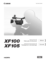 Canon XF105 Руководство пользователя