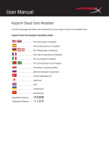 HyperX Cloud Core Headset Руководство пользователя