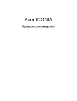 Acer ICONIA 484G64is Руководство пользователя