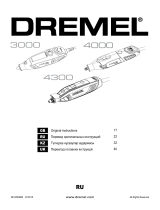 Dremel 4000 Original Instructions Manual