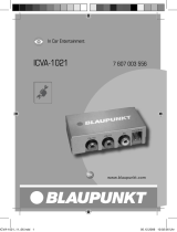 Blaupunkt ICVA-1021 Инструкция по применению