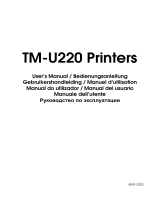 Epson TM-U220 Инструкция по применению