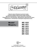 Maestro MR 1824 Инструкция по применению