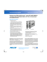 Pelco EC-4BY1SWC-U Series EthernetConnect Switch Спецификация