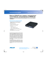 Pelco PoE4ATN 4-Port IEEE802.3at Midspan Спецификация