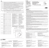ABB rmal overload relay TF140DU Инструкция по эксплуатации