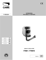 CAME F7001E Инструкция по установке
