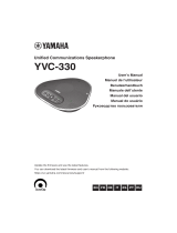 Yamaha YVC-330 Руководство пользователя