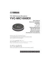 Yamaha YVC-MIC1000EX Руководство пользователя