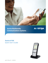 Aastra Aastra 610d Quick User Manual