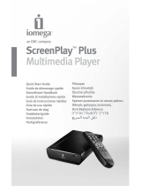 Iomega 34434, ScreenPlay Plus HD Media Player Инструкция по применению