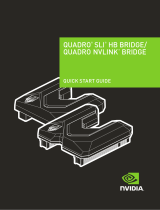 Nvidia QUADRO NVLINK BRIDGE Инструкция по началу работы
