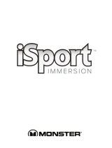 Monster iSport immersion Руководство пользователя