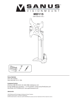 Sanus VisionMount MD115 Руководство пользователя