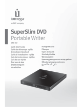 Iomega SuperSlim DVD Portable Writer Инструкция по началу работы