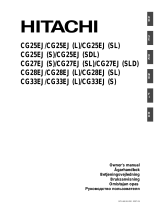 Hitachi CG27EJ (SLD) Инструкция по применению