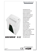 HSM Securio B22 5.8mm Инструкция по эксплуатации