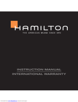 Hamilton caliber 251.471 Руководство пользователя