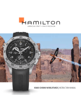 Hamilton KHAKI CHRONO WORLDTIMER Руководство пользователя