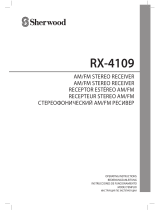 Sherwood RX-4109 Operating Instructions Manual
