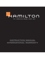 Hamilton caliber 2894-S2 Руководство пользователя