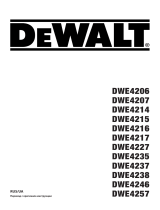 DeWalt DWE4216 Руководство пользователя