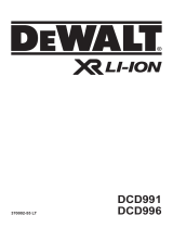 DeWalt DCD996 Руководство пользователя