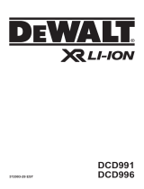 DeWalt DCD991 Руководство пользователя