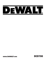 DeWalt DCD700 Руководство пользователя