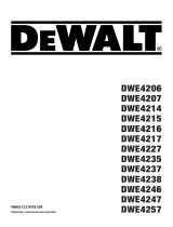 DeWalt DWE4247 Руководство пользователя