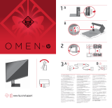 HP OMEN 27i Monitor Инструкция по началу работы