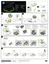 HP Officejet 7000 Wide Format Printer series - E809 Инструкция по установке