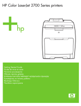HP Color LaserJet 2700 Printer series Инструкция по началу работы