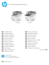 HP LaserJet Managed MFP E52545 series Инструкция по установке