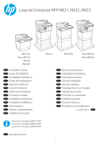 HP LaserJet Managed MFP E62555 series Инструкция по установке