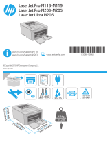 HP LaserJet Pro M203 Printer series Справочное руководство