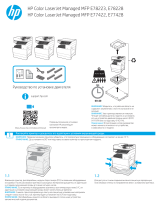 HP Color LaserJet Managed MFP E78223-E78228 series Инструкция по установке