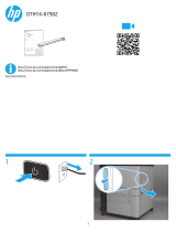 HP Color LaserJet Enterprise M855 Printer series Инструкция по установке