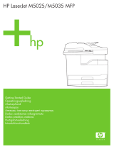 HP LaserJet M5035 Multifunction Printer series Инструкция по началу работы