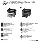 HP LaserJet Pro P1606 Printer series Руководство пользователя