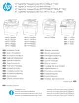 HP PageWide Managed Color MFP P77440 Printer series Инструкция по установке