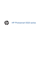 HP Photosmart 5520 e-All-in-One Printer series Руководство пользователя