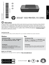 HP Deskjet 1000 Printer series - J110 Справочное руководство
