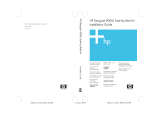 HP DesignJet 8000 Printer series Инструкция по установке