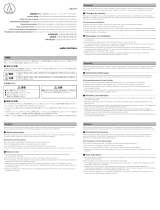 Audio Technica U841R Caution Manual