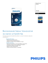 Philips CR1616/00B Product Datasheet