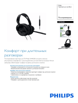 Philips SHM6500/10 Product Datasheet